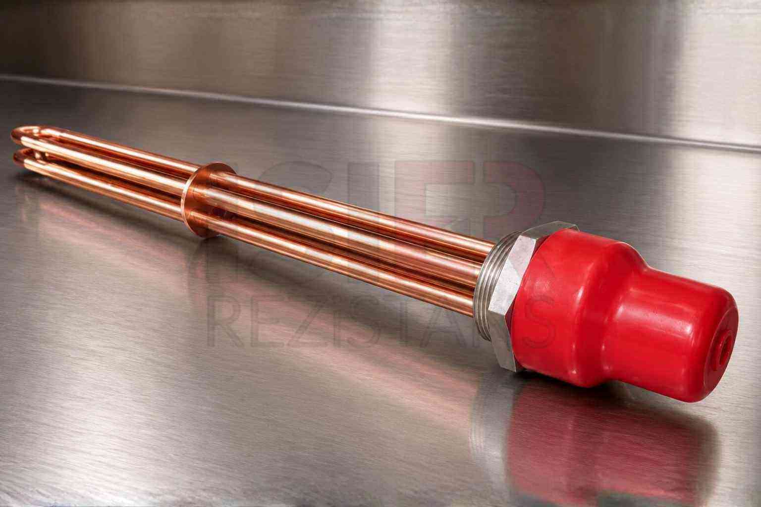 2 inç 9000W manşonlu bakır rezistans görseli 9